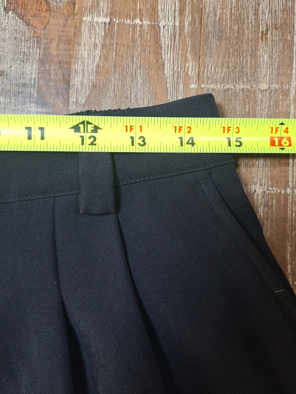 Halara Pants Women's Petite Medium Nwt's Black Slacks With Pockets Elastic Waist - Picture 4 of 6